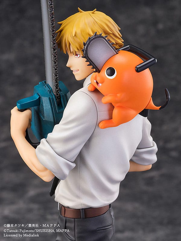 Sega Goods Chainsaw Man S-Fire Denji & Pochita 1/7 Scale Figure