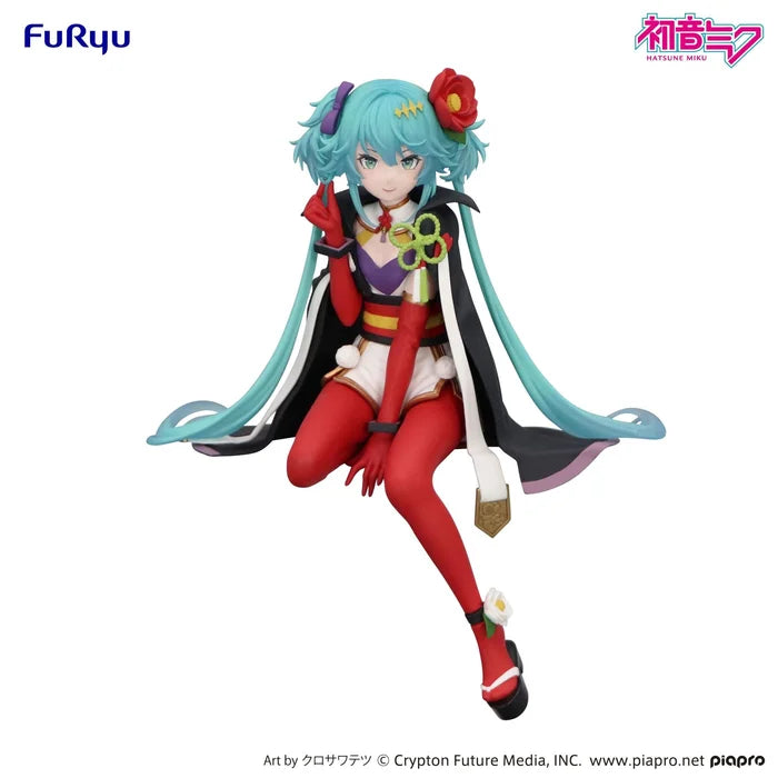 FuRyu Vocaloid Hatsune Miku (Flower Fairy Camellia) Noodle Stopper Figure