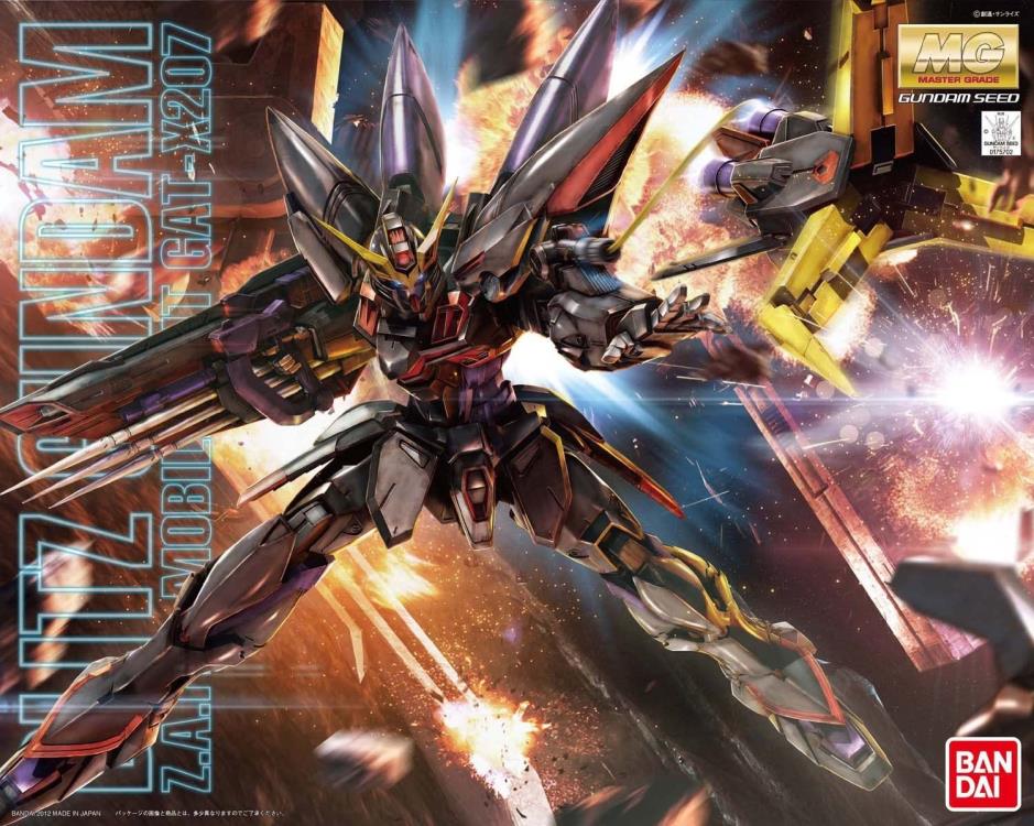 Mobile Suit Gundam SEED MG Blitz Gundam 1/100 Scale Model Kit