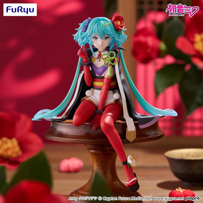 FuRyu Vocaloid Hatsune Miku (Flower Fairy Camellia) Noodle Stopper Figure