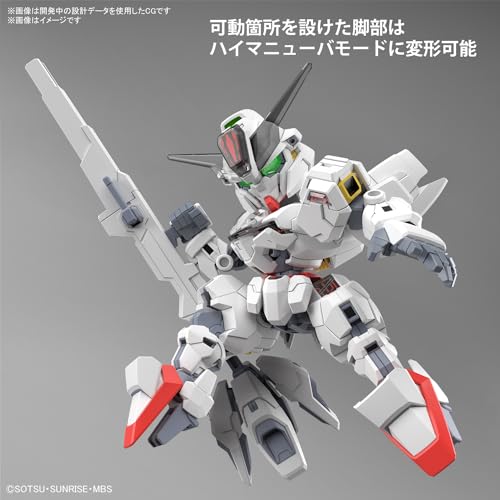 Mobile Suit Gundam: The Witch from Mercury SD Gundam Cross Silhouette Gundam Calibarn Model Kit