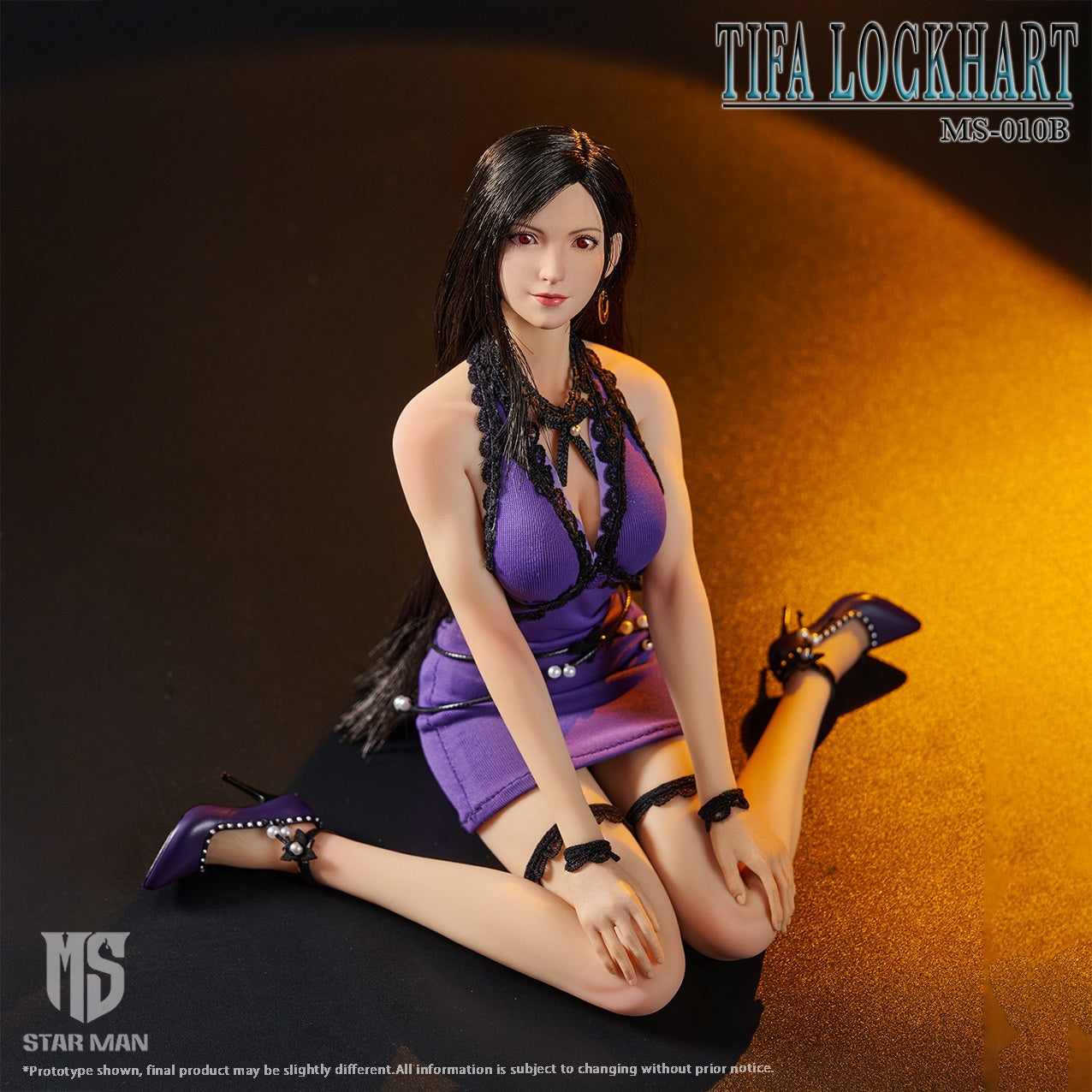 STAR MAN MS-010B 1/6 Tifa Lockhart Purple Dress Edition (Pre-order deposit)