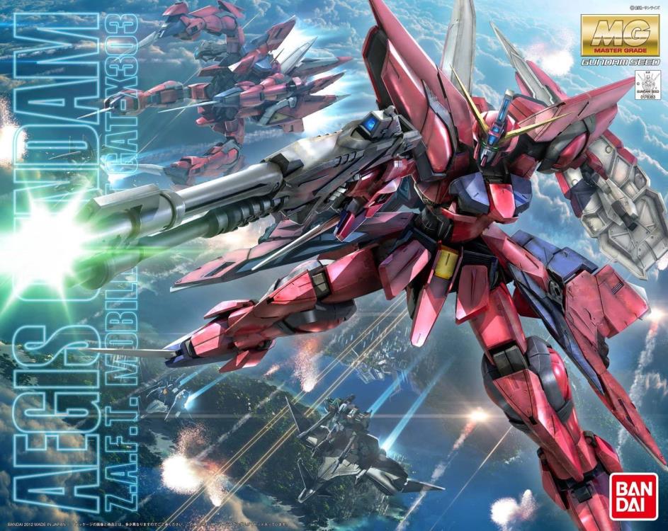 Mobile Suit Gundam SEED Destiny MG Aegis Gundam 1/100 Scale Model Kit