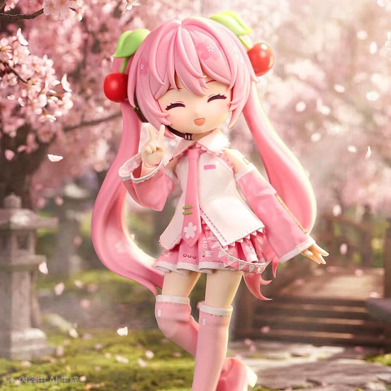 Blokees Hatsune Miku DaaLaMode Series Model Kit - Sakura Miku