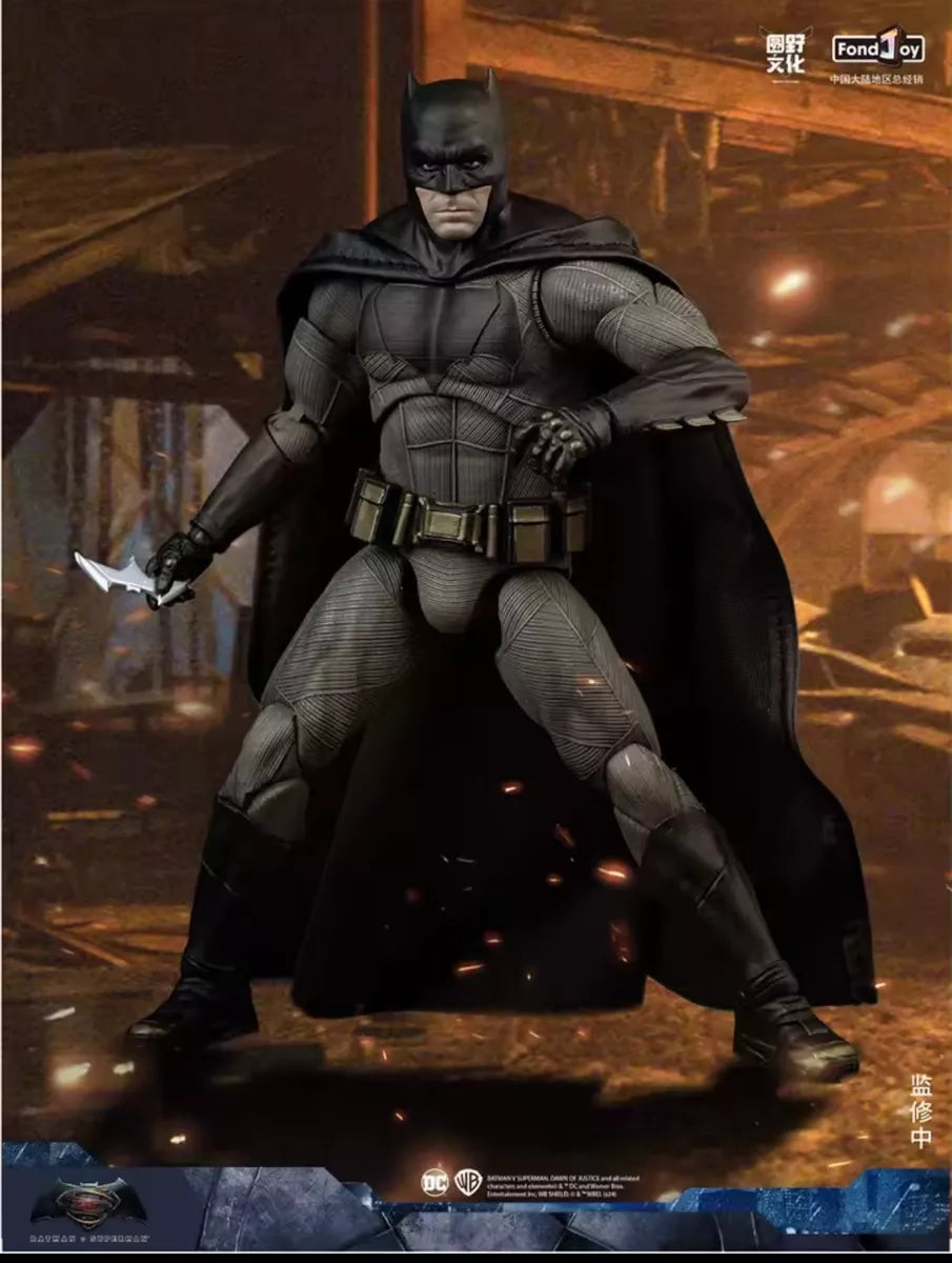 FondJoy Official Licensed DC Batman VS Superman 1/9 Action Figure- Batman