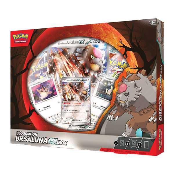 Pokemon Bloodmoon Ursaluna EX Collection Box