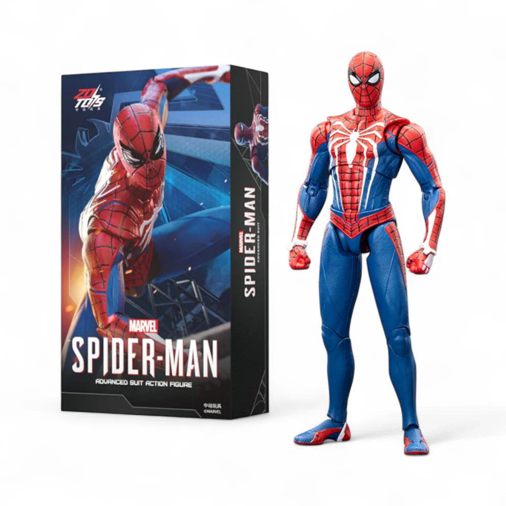 ZD Toys Marvel 1/10 Action Figure- Spider-man Advanced Suit