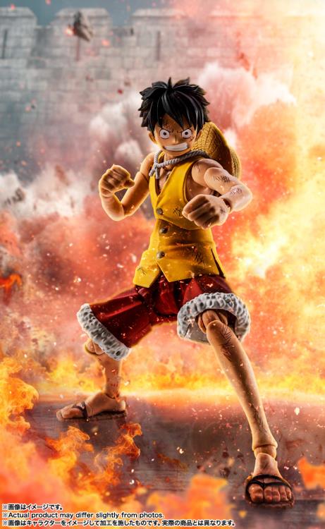One Piece S.H.Figuarts Monkey D. Luffy (Summit War of Marineford) Action Figure