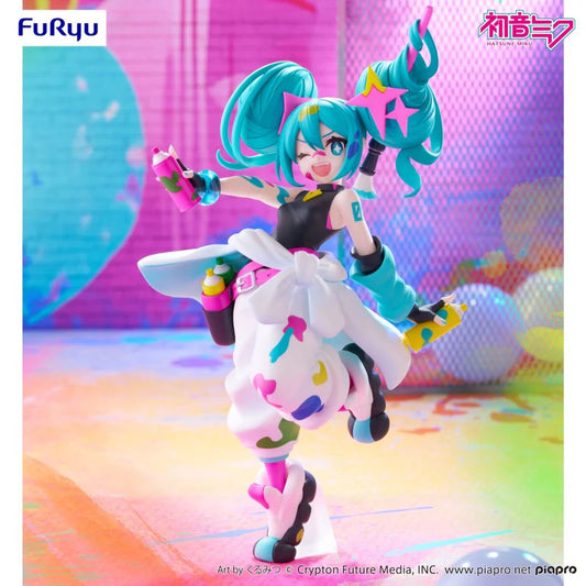 FuRyu Vocaloid Muchute Hatsune Miku (Paint Girl Another Color Ver.) Figure