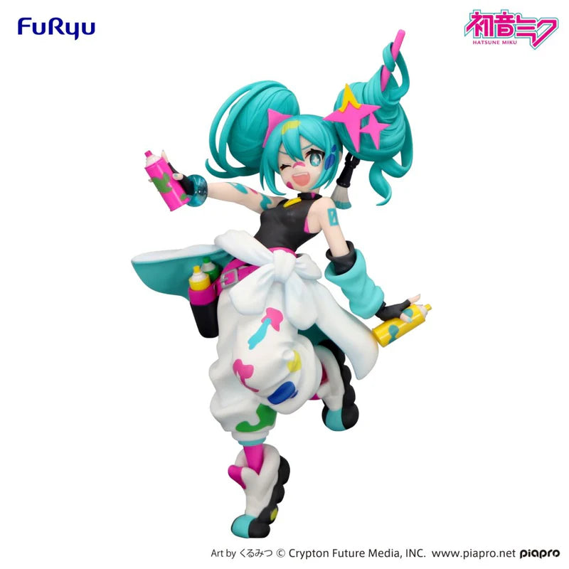 FuRyu Vocaloid Muchute Hatsune Miku (Paint Girl Another Color Ver.) Figure
