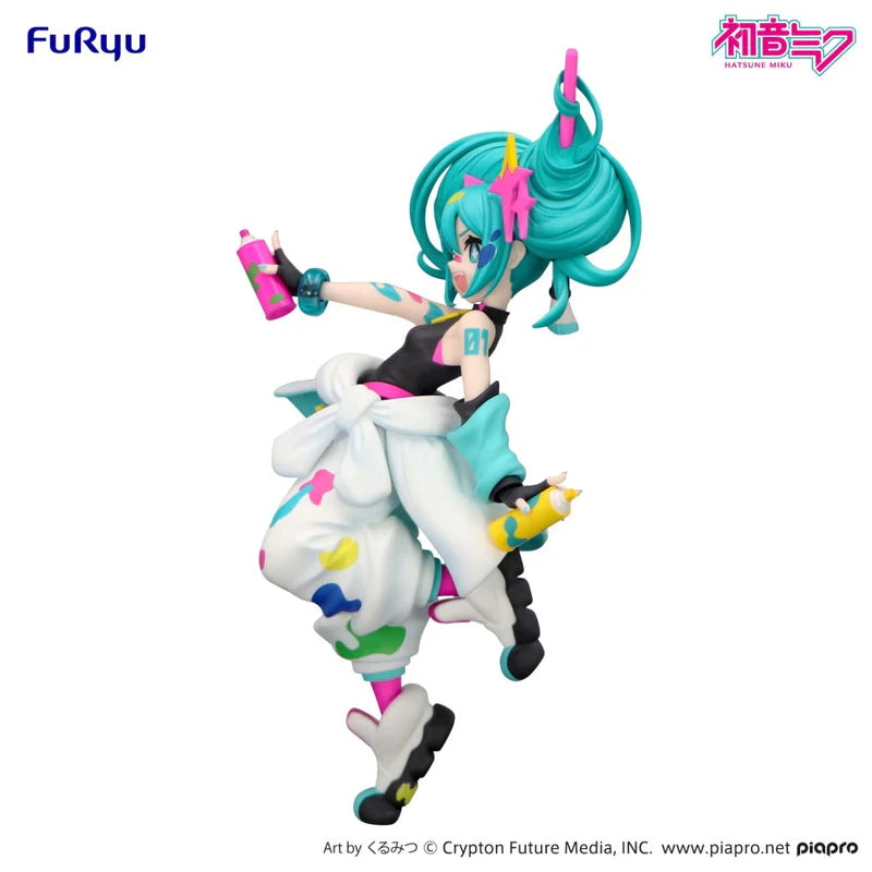 FuRyu Vocaloid Muchute Hatsune Miku (Paint Girl Another Color Ver.) Figure