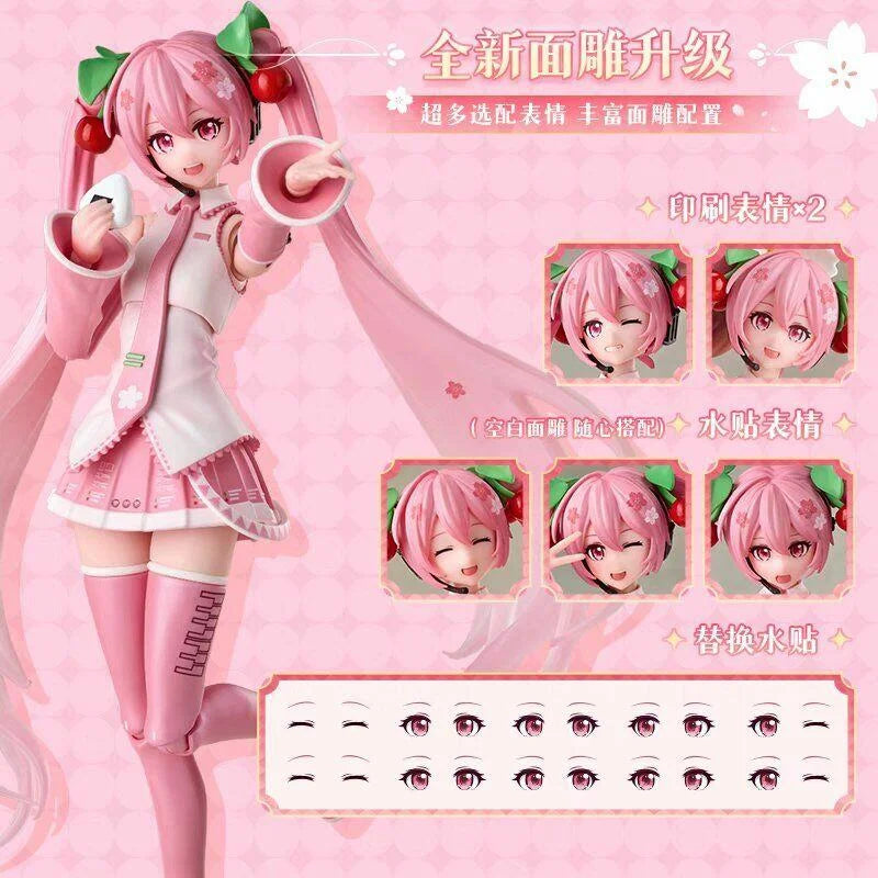 Blokees Fantastics Series Sakura Miku Model Kit