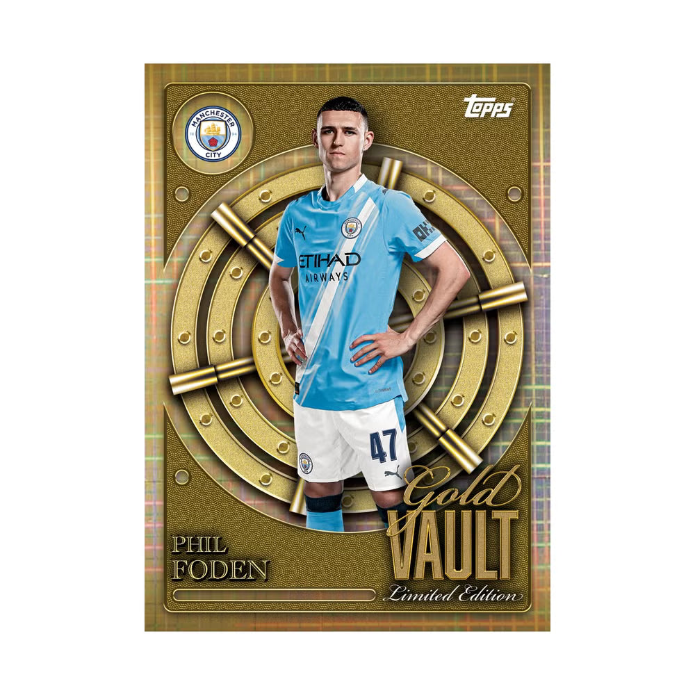 2025/26 Topps Collector Tin- Manchester City