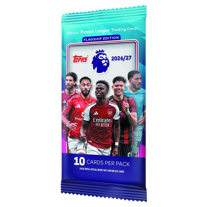 Topps - Flagship Premier League 2026/27 Card Packets (28 Count)