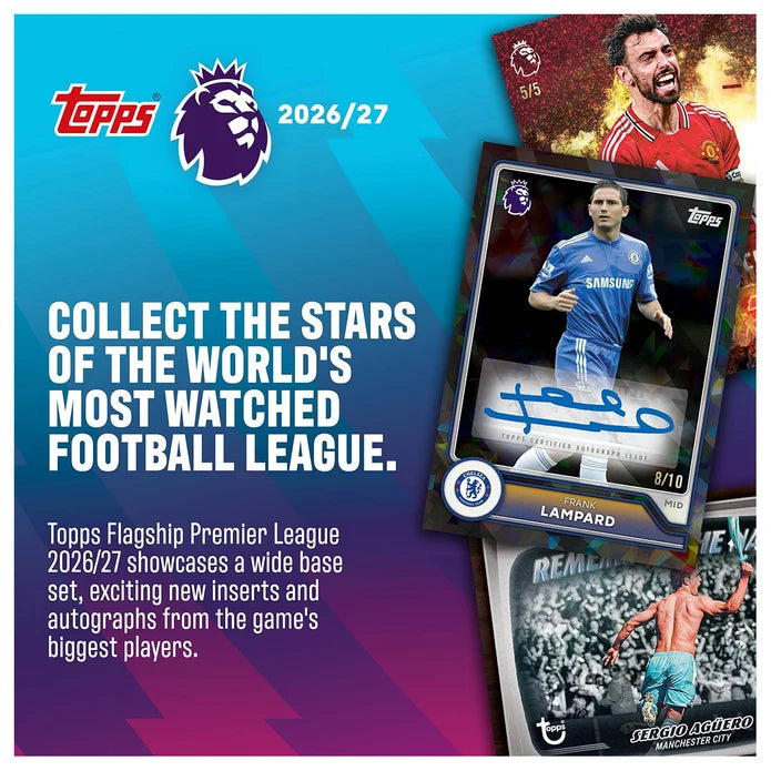 Topps - Flagship Premier League 2026/27 Card Packets (28 Count)