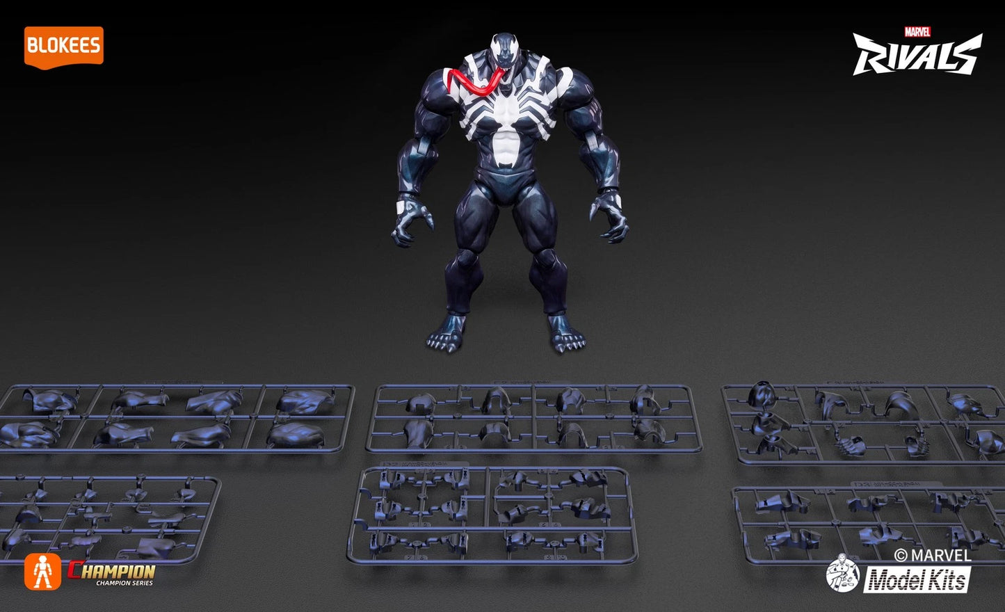 Blokees Marvel Champion Class Model Kit- Venom