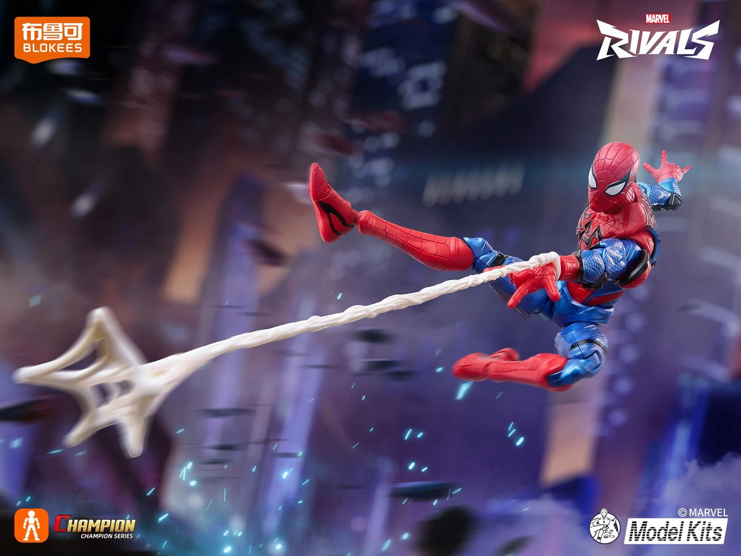 Blokees Marvel Champion Class Model Kit- Spider-man