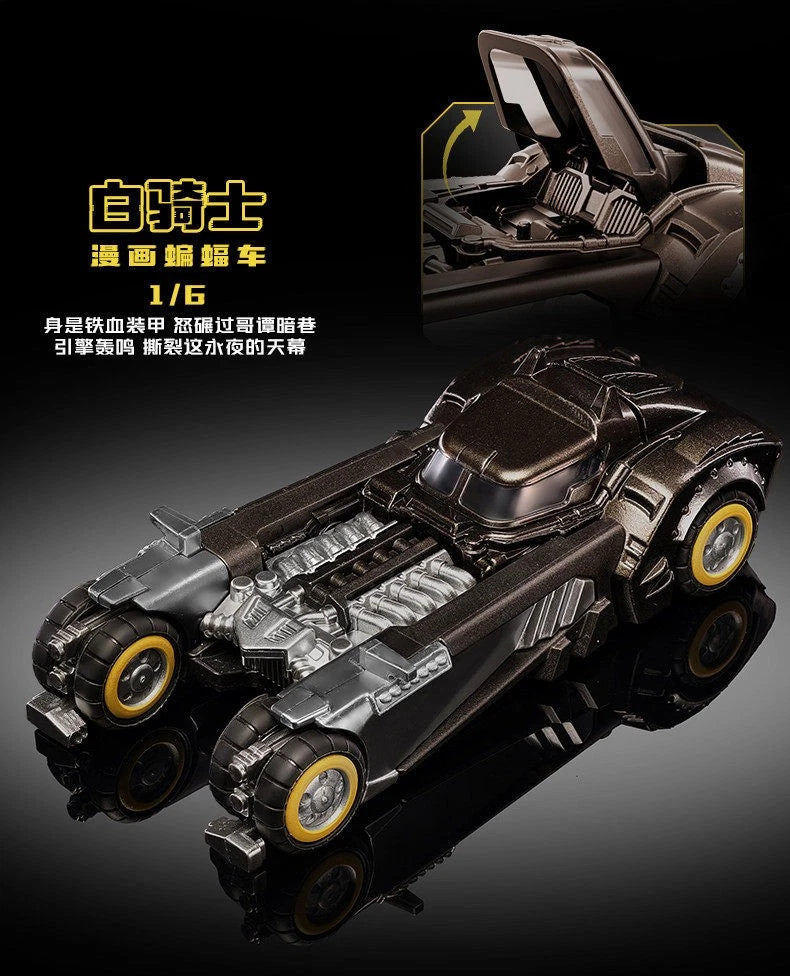 Blokees Wheels E01 Gotham Shadow Batmobile Series Blind Box Model Kit (Boxed, 6 Pieces per box)