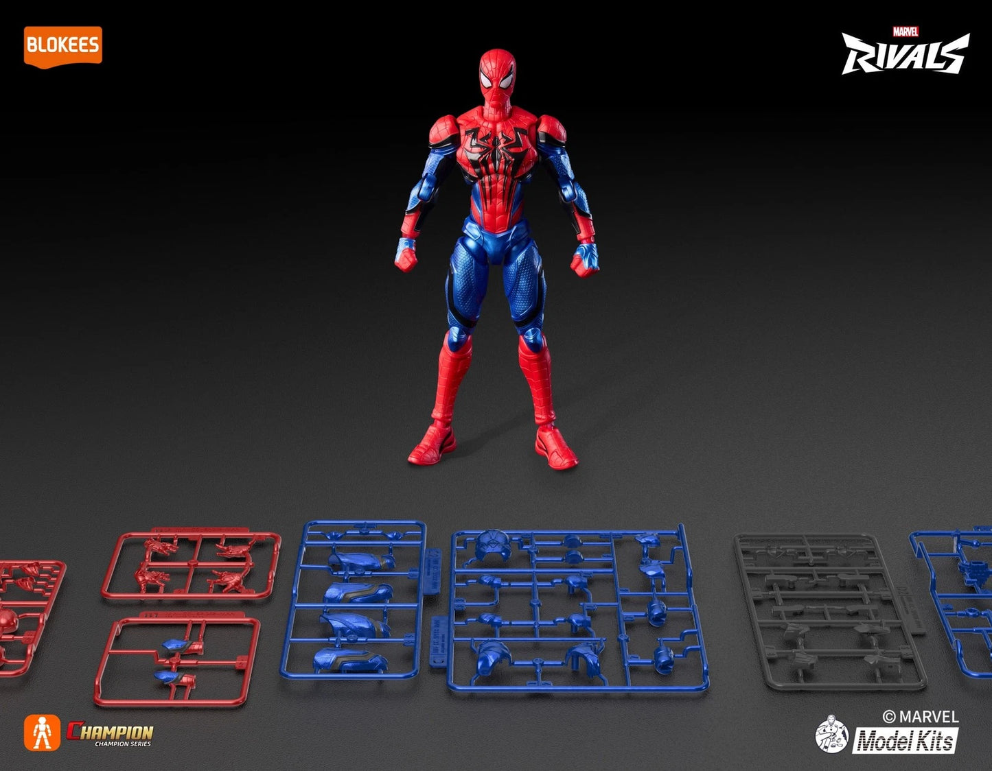 Blokees Marvel Champion Class Model Kit- Spider-man