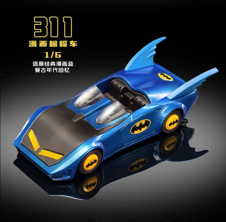 Blokees Wheels E01 Gotham Shadow Batmobile Series Blind Box Model Kit (Boxed, 6 Pieces per box)
