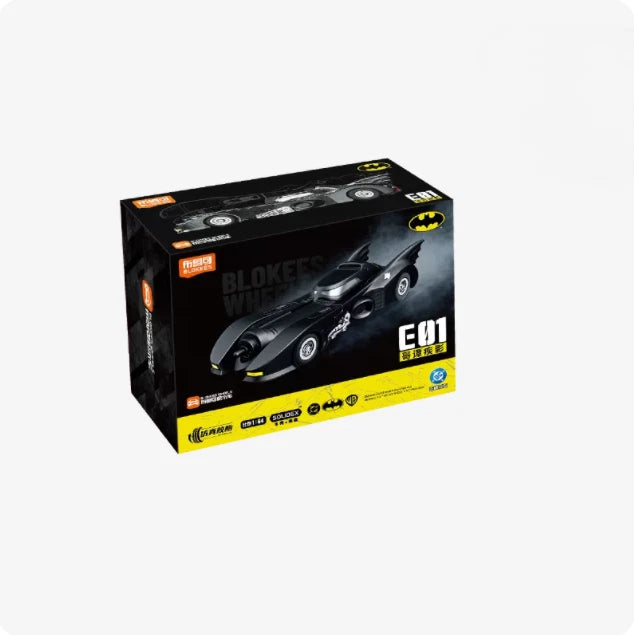 Blokees Wheels E01 Gotham Shadow Batmobile Series Blind Box Model Kit (Boxed, 6 Pieces per box)