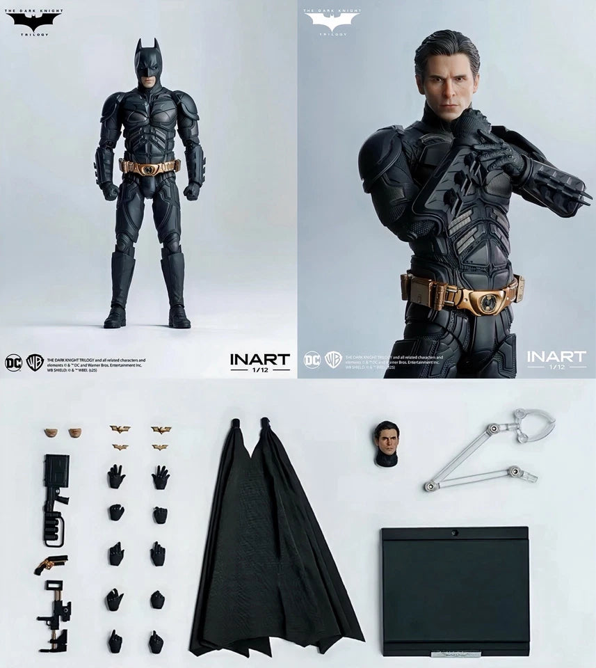 Queen Studios InArt The Dark Knight Rises Batman 1/12 Action Figure Deluxe Version