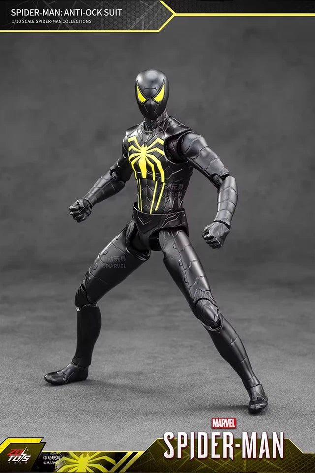 ZD Toys Marvel 1/10 Action Figure- Spider-man Anti-ock Suit