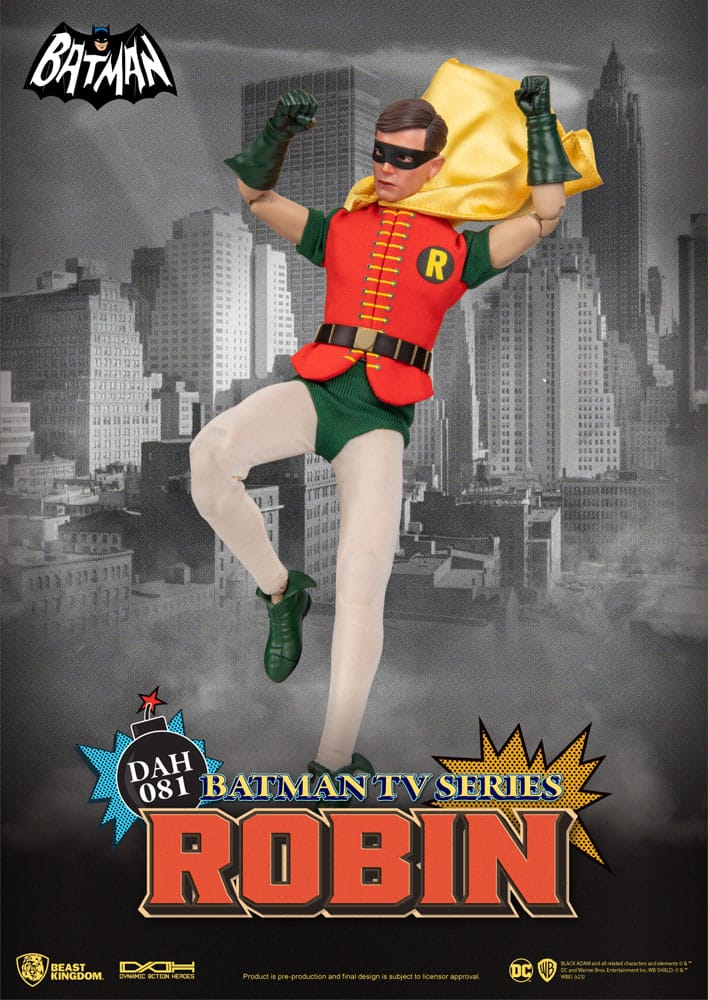 Batman Classic TV Series Dynamic 8ction Heroes DAH-081 Robin