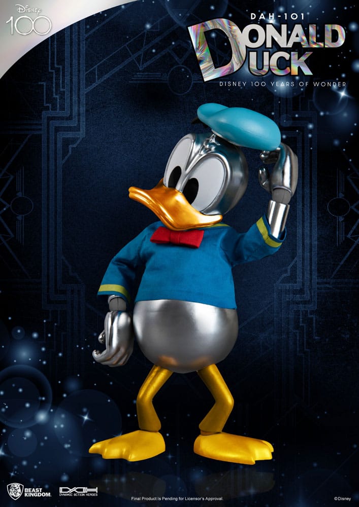 Disney 100 Years of Wonder Dynamic 8ction Heroes DAH-101 Donald Duck