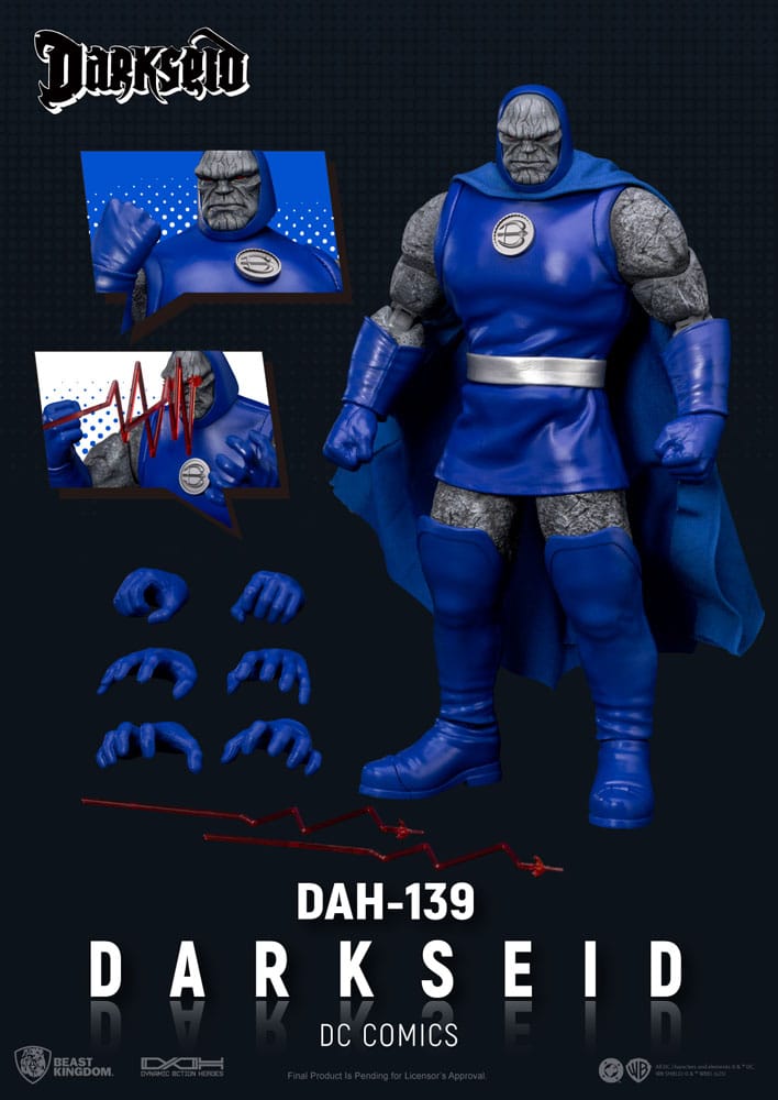 DC Comics Dynamic 8ction Heroes DAH-139 Darkseid Action Figure