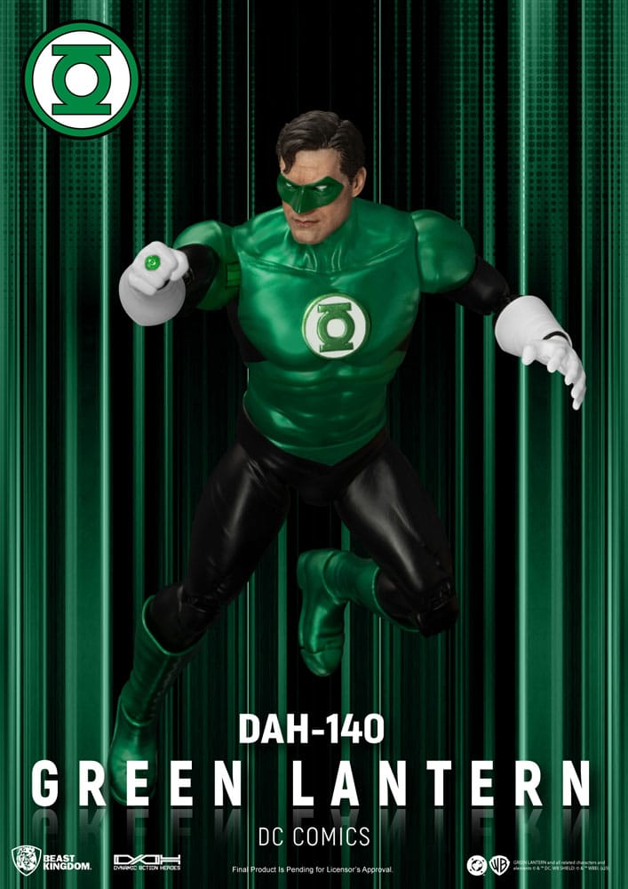 DC Comics Dynamic 8ction Heroes DAH-140 Green Lantern Action Figure
