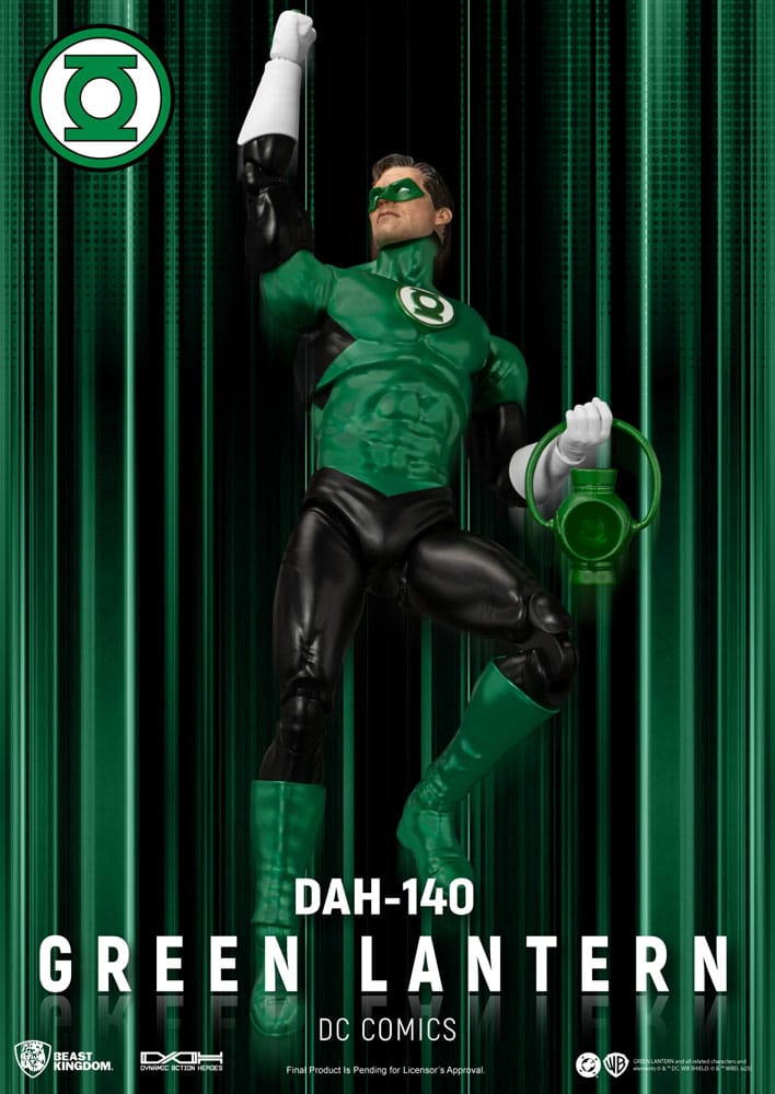 DC Comics Dynamic 8ction Heroes DAH-140 Green Lantern Action Figure