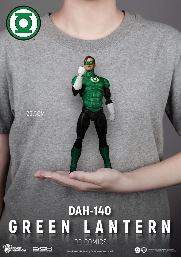 DC Comics Dynamic 8ction Heroes DAH-140 Green Lantern Action Figure
