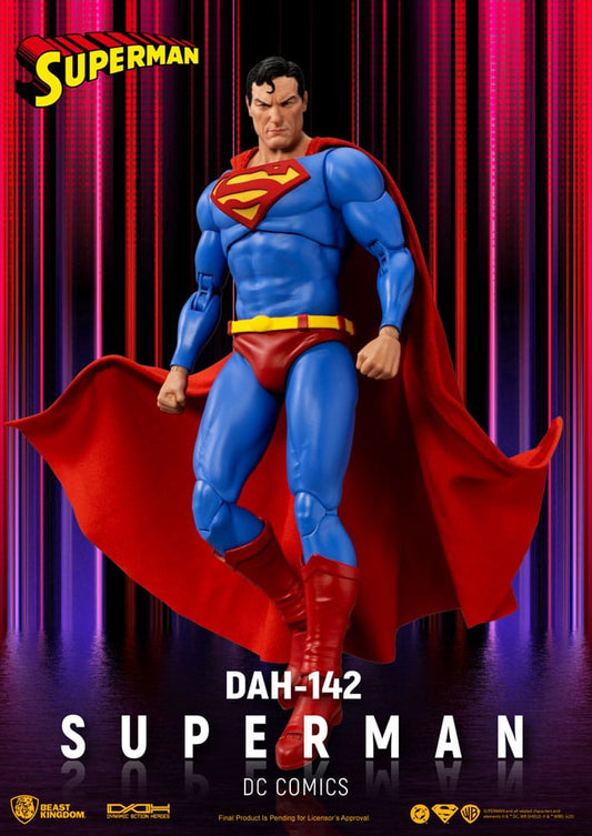 DC Comics Dynamic 8ction Heroes DAH-142 Superman Action Figure
