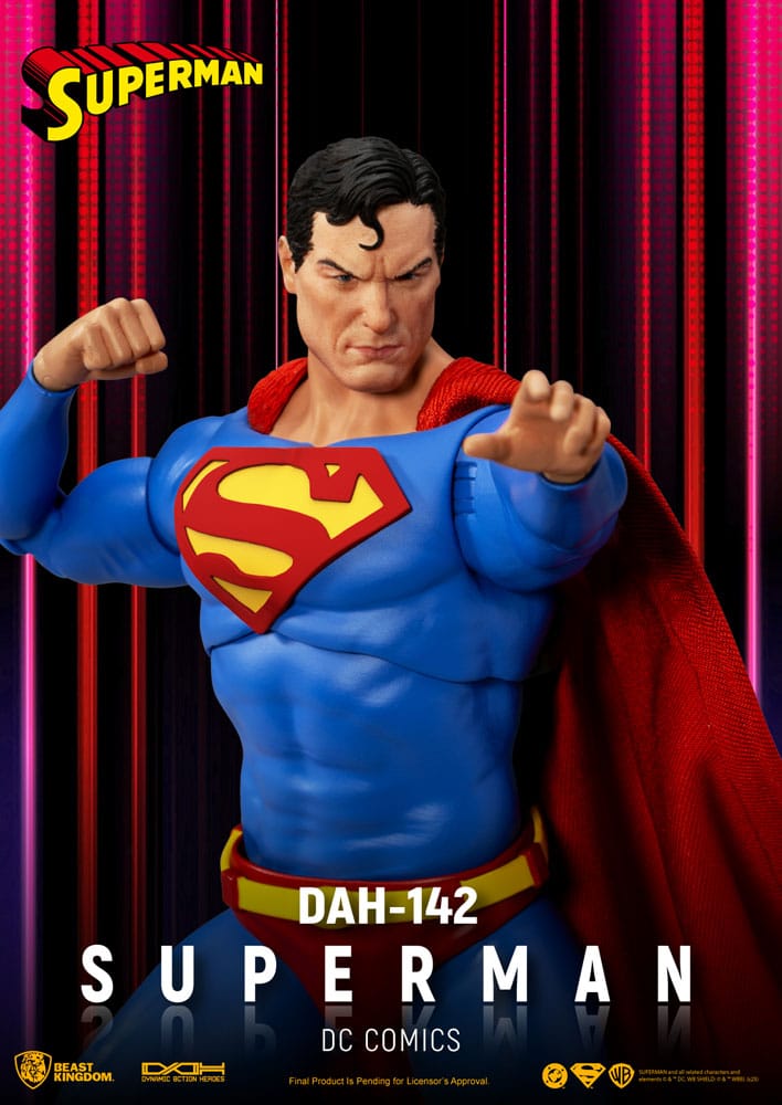 DC Comics Dynamic 8ction Heroes DAH-142 Superman Action Figure