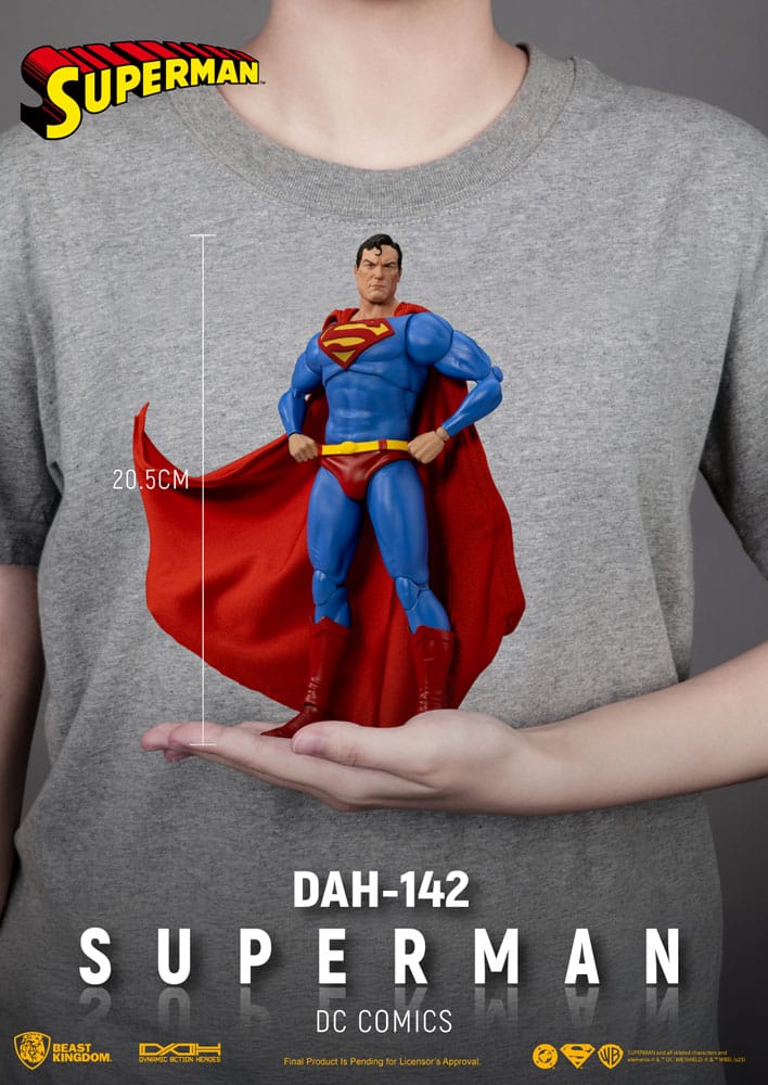 DC Comics Dynamic 8ction Heroes DAH-142 Superman Action Figure