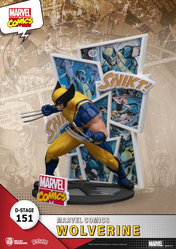 Marvel D-Stage PVC Diorama Wolverine Beast Kingdom Toys