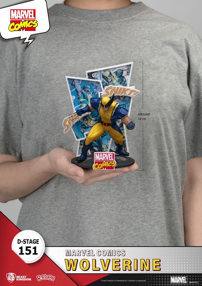 Marvel D-Stage PVC Diorama Wolverine Beast Kingdom Toys