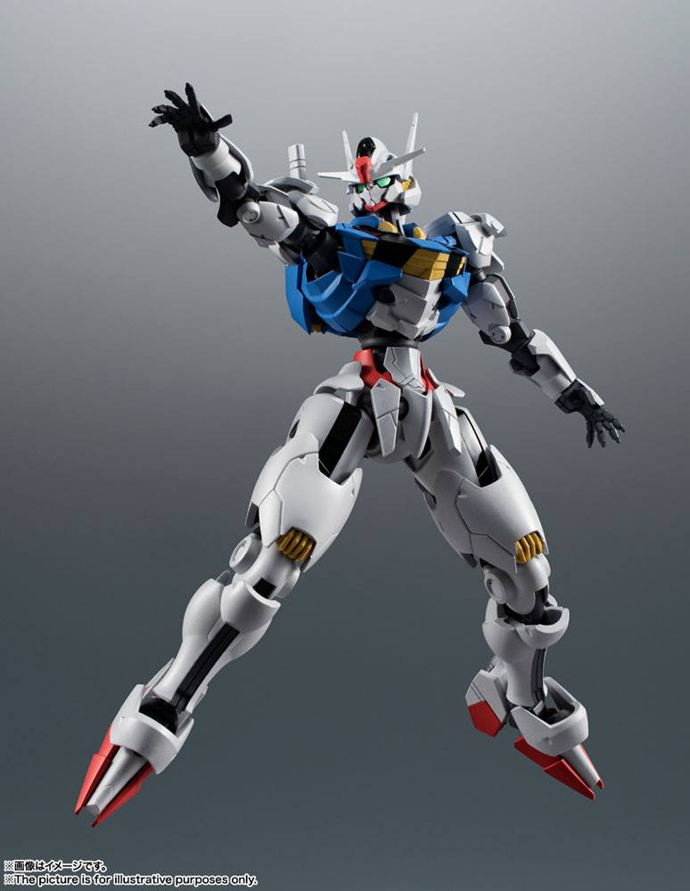 Mobile Suit Gundam Robot Spirits: The Witch from Mercury Action Figure GUNDAM AERIAL ver.A.N.I.M.E. 12 cm