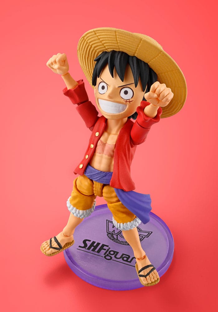 One Piece S.H.Figuarts x World Collectable Figure Monkey D. Luffy