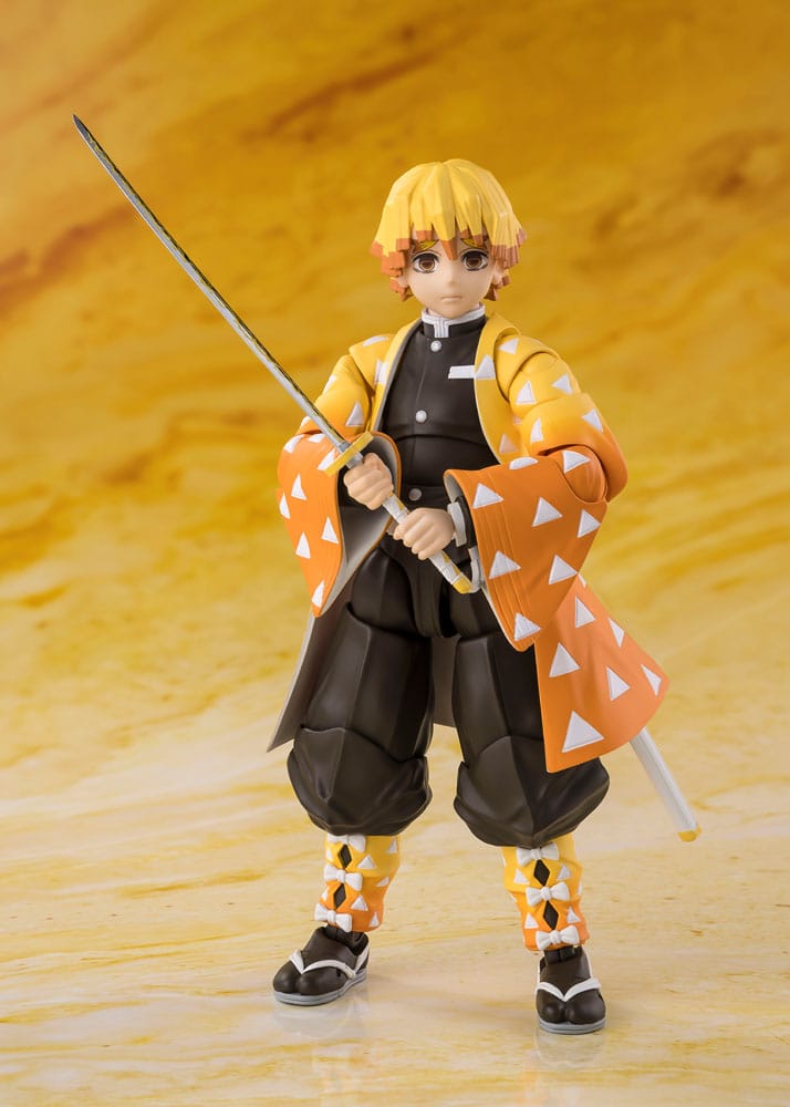 (Pre-order) Demon Slayer: Kimetsu no Yaiba S.H.Figuarts Zenitsu Agatsuma Action Figure