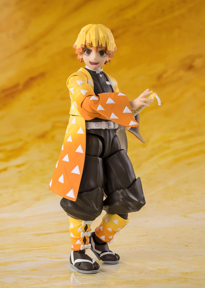 (Pre-order) Demon Slayer: Kimetsu no Yaiba S.H.Figuarts Zenitsu Agatsuma Action Figure