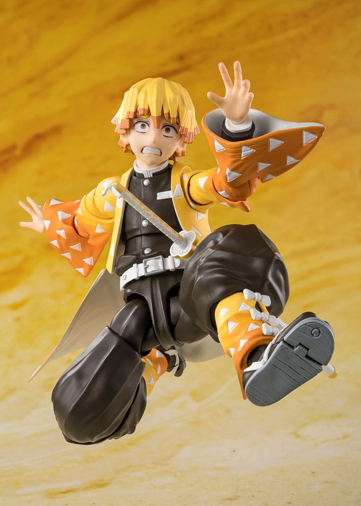 (Pre-order) Demon Slayer: Kimetsu no Yaiba S.H.Figuarts Zenitsu Agatsuma Action Figure