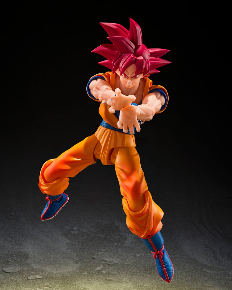 (Pre-order) Dragon Ball Super S.H.Figuarts Super Saiyan God Goku (God Aura) Action Figure
