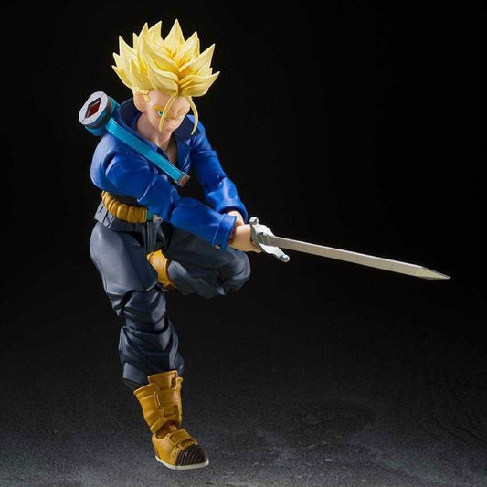 (Pre-order) Dragon Ball Z S.H.Figuarts Super Saiyan Trunks (Boy from the Future) Action Figure (Reissue)