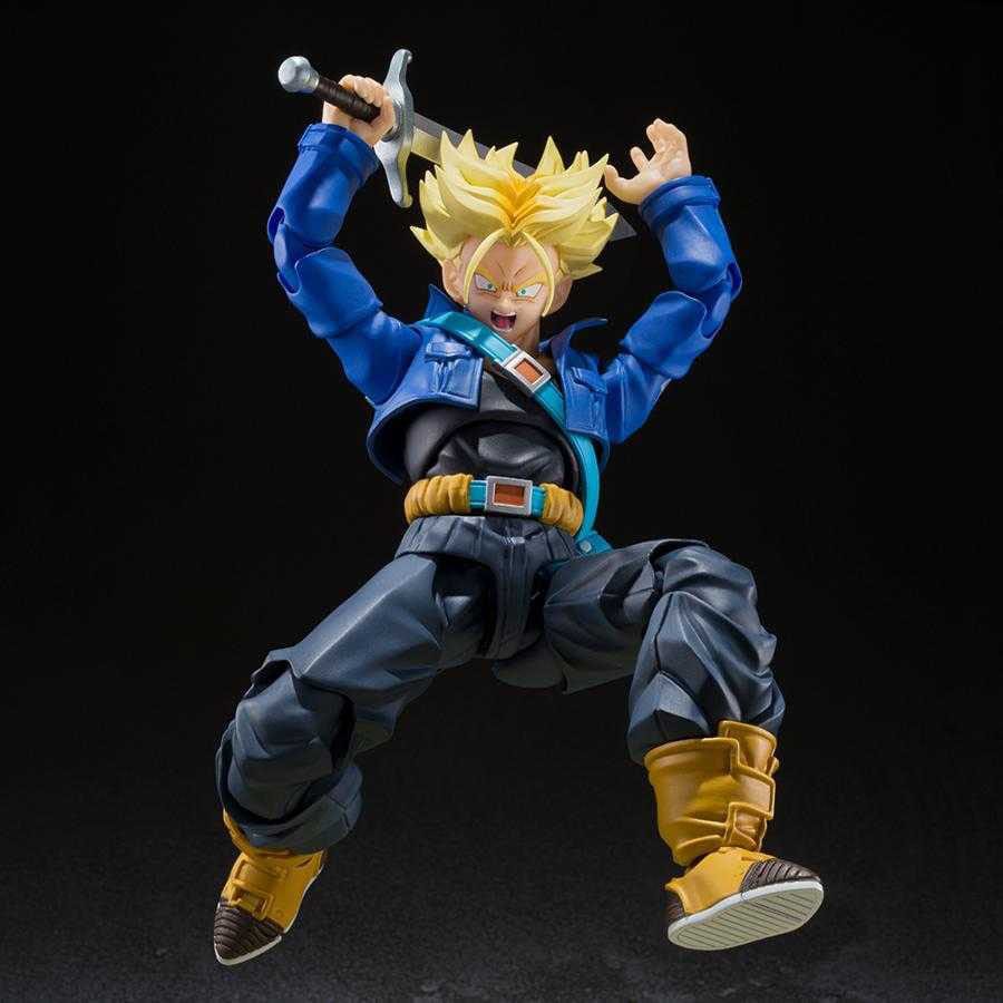 (Pre-order) Dragon Ball Z S.H.Figuarts Super Saiyan Trunks (Boy from the Future) Action Figure (Reissue)
