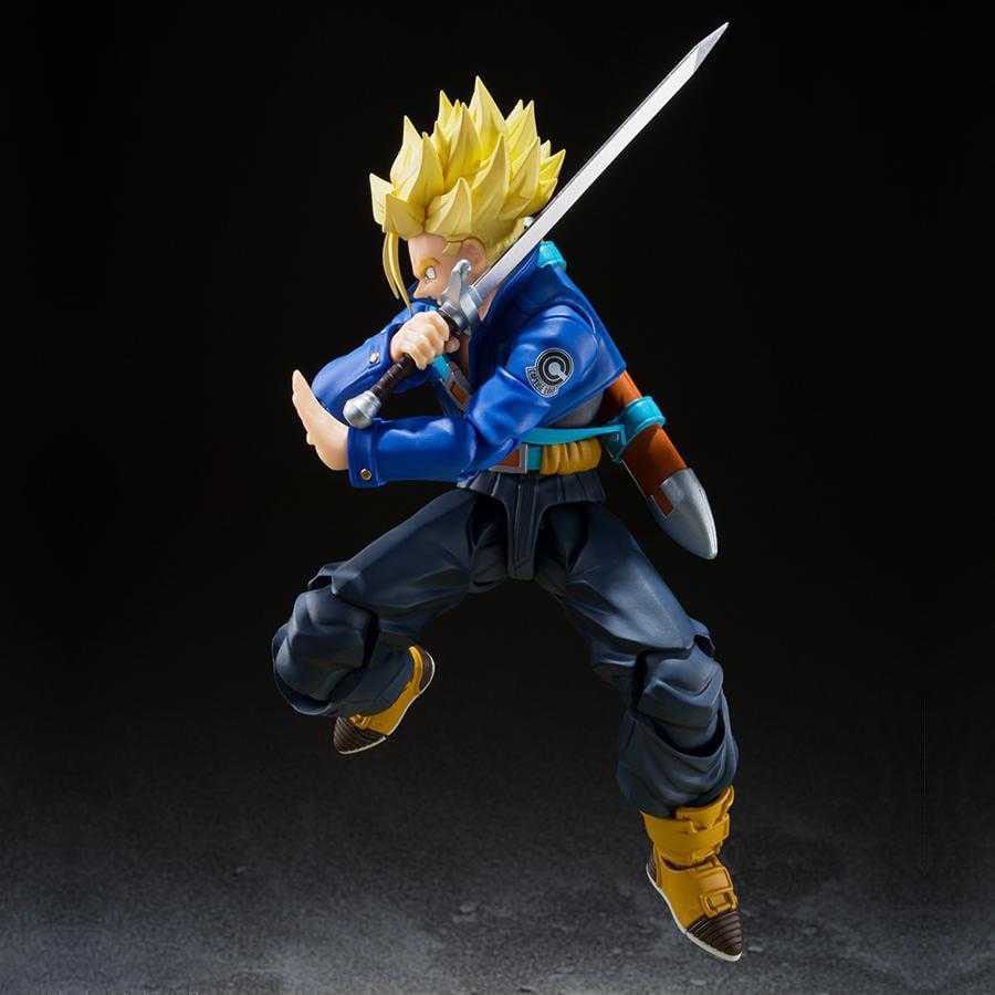 (Pre-order) Dragon Ball Z S.H.Figuarts Super Saiyan Trunks (Boy from the Future) Action Figure (Reissue)