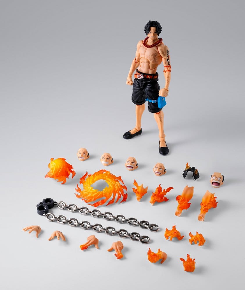 (Early Bird Pre-order) One Piece S.H. Figuarts Action Figure Portgas D. Ace -Marineford