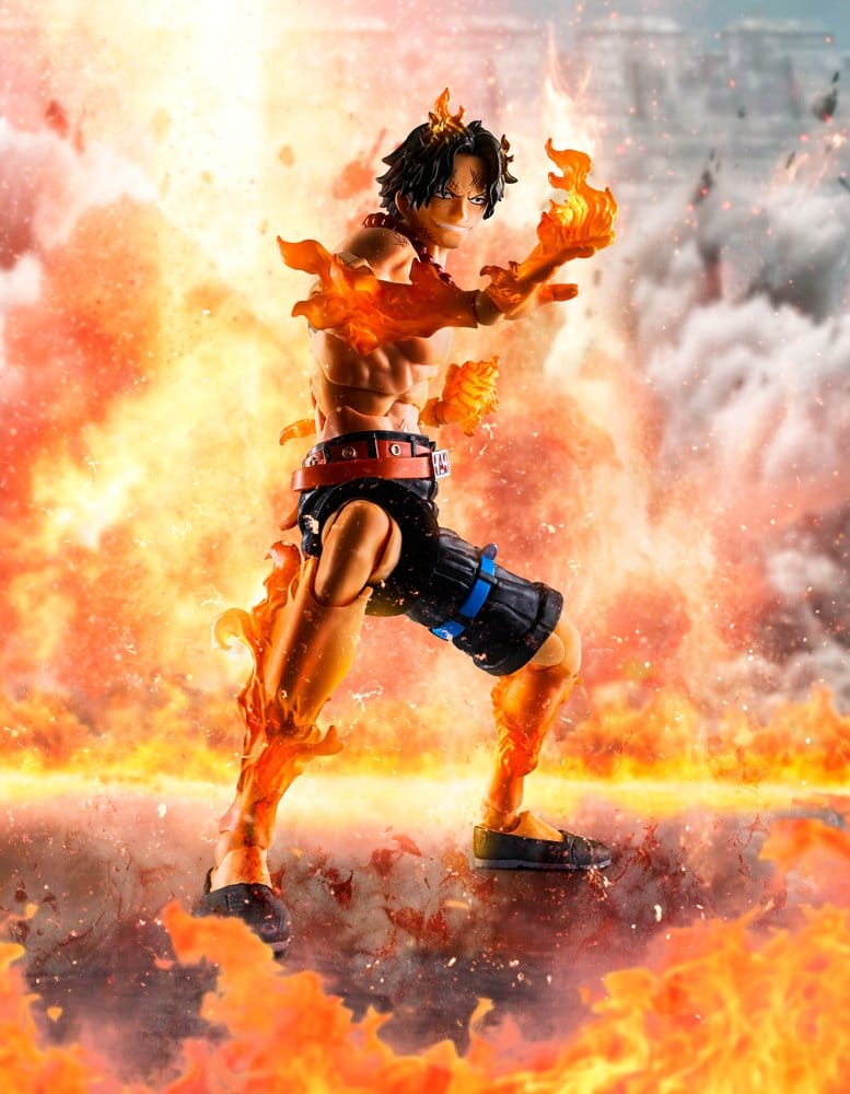 (Early Bird Pre-order) One Piece S.H. Figuarts Action Figure Portgas D. Ace -Marineford