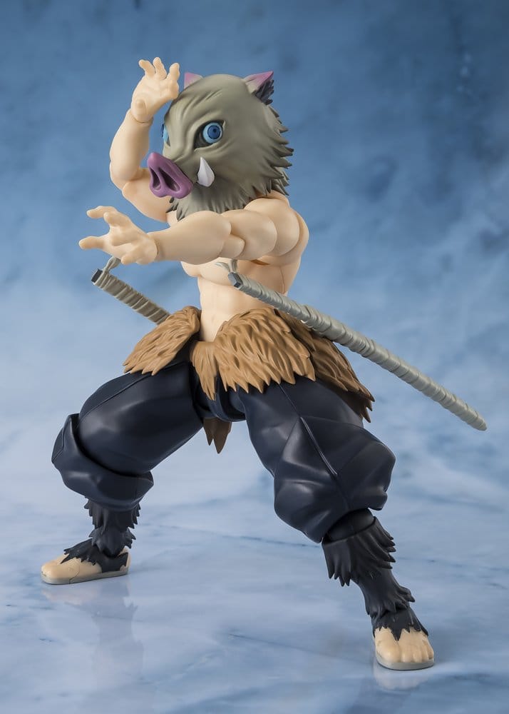 (Early Bird Pre-order) Demon Slayer: Kimetsu no Yaiba S.H.Figuarts Inosuke Hashibira Action Figure